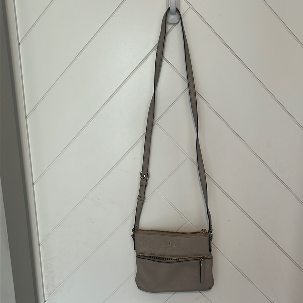 Kate Spade Taupe Crossbody Bag